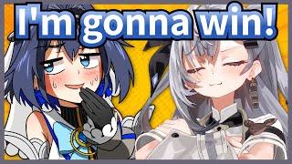 Zeta Challenged Kronii And IRyS To An Armwrestling Competition 【Hololive / Eng Sub】