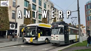 Antwerp, Belgium, 4K Walking Tour