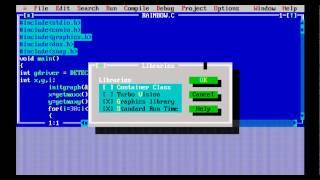 How to install c++ in win 7, 8, 10 64 bit using Dosbox to support c++ graphics capability