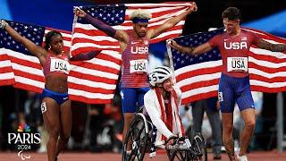 How Team USA destroyed the WORLD RECORD in the inaugural Paralympic Universal Relay | NBC Sports