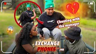 Making couples switching phones for 60sec   SEASON 3 SA EDITION | EPISODE 184 |