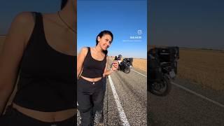 Motorla yolculuk yaparken ruhunu özgür bırakanlar  #motogirl #enduro #motovlog
