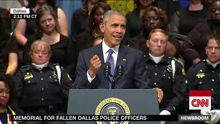 Clip From Obama's Remarks at Dallas Police Memorial