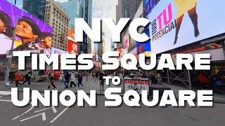 Scooting NYC - Times Square to Union Square