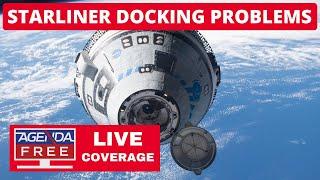 Boeing Starliner Having Problems Docking with Space Station - LIVE Breaking News Coverage