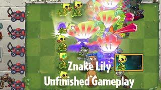 PvZ2 Upcoming v11.8.1 - New Plant Znake Lily Unfinished Gameplay