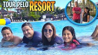 ROTINA DE VIAGEM - TOUR PELO RESORT NA BAHIA - FAMÍLIA MARIA CLARA E JP