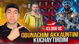  43.000 UCga OBUNACHIM AKKAUNTINI KUCHAYTIRIB BERDIM /  ORZU QILGAN NARSALARI TUSHDI - PUBG MOBILE