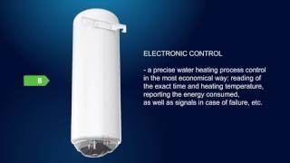 ELDOM water heater with electronic control