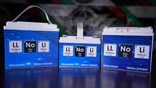 Limitless Lithium NoLi series. The battery you never knew you needed. Until now.