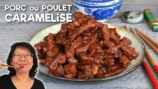 Porc caramélisé : la plus simple de mes recettes !