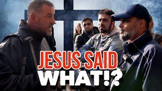 JESUS SAID WHAT! Hashim Vs Shocked Christian (Speakers Corner)