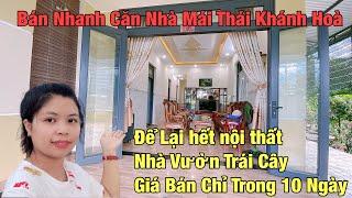 [ Đã Bán] Nhà Đẹp Diên Khánh Nha Trang | Căn Góc 3 Mặt Tiền Nhà Sẵn Vườn Trái Cây |Nhà Đất Nha Trang