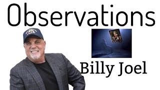 Observations - Billy Joel