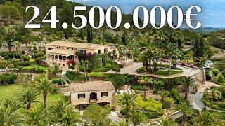 Exclusive Tour of a Grand €24.5M Mallorca Estate from the 14th Century! It's Insane !