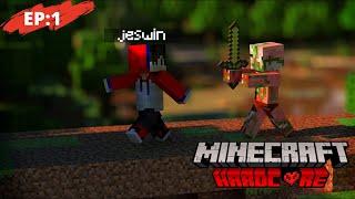 EP#1 |MINECRAFT HARDCORE |JESWIN'S VLOGS