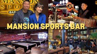 TOUR INSIDE MARIA OZAWA'S BAR IN MAKATI  - THE MANSION SPORTS BAR AND LOUNGE