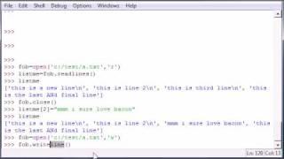 Python Programming Tutorial - 43 - Writing Lines