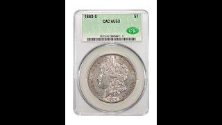 Cracking out a Morgan Silver Dollar from a Modern CAC holder.  OMG this was tough #silver