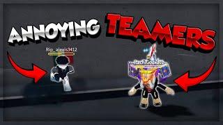 DESTROYING This ANNOYING WEIRD TOXIC TEAMERS In Realm Rampage