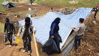 Rainy Day Farm Prep: Amir's Family Gets the Barn Ready for Goats Before Hassan's University Journey