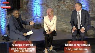 Faatiha Aayat | Interviewed by Emmy Winning Former @CNN Journalist George Howell & CEO of @UNICEFUSA