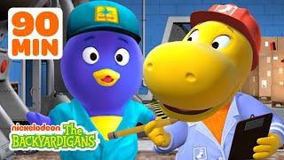 Backyardigans Get Jobs at a Factory & Make Deliveries! | 90 Minutes | The Backyardigans