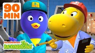 Backyardigans Get Jobs at a Factory & Make Deliveries! | 90 Minutes | The Backyardigans