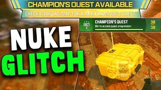 NEW CHAMPIONS QUEST GLITCH WARZONE! WARZONE EASY NUKE SKIN GLITCH!