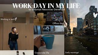 A DAY IN MY LIFE: working in tech (vlog), day in the office, HR meetings, productivity + more!