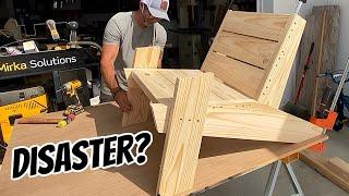 $15 chair CHALLENGE: diy DISASTER you WON’T believe!