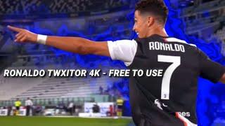 Ronaldo twixtor - FREE TO USE - 4k - - TWIXTOR made by me -