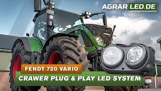 CRAWER PLUG & PLAY LED SYSTEM – Bei einem Fendt 720 Vario | Agrarled.de