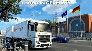 1 Hour in Germany - Euro Truck Simulator 2 | Realistic Driving - Germany Rework