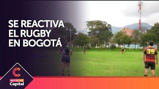 El rugby se reactiva en los parques de Bogotá