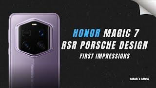 Honor Magic 7 RSR Porsche Edition: Leaks, Specs & Launch Date Revealed!