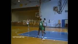 Rare Footage Larry Bird Practice Shooting