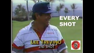 LEE TREVINO EVERY SHOT 1990 SENIOR SKINS (Back 9 Part One)