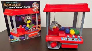 Electronic Arcade Claw Crane Game Toys Unboxing & Review