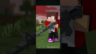 JJ lost his best friend - Maizen Minecraft animation #shorts