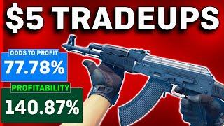 The MOST PROFITABLE CS2 Trade Ups UNDER $5! (NO RISK)