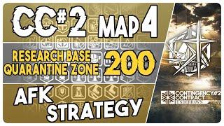 CC#2 Rotating Map 4 - Research Base Quarantine Zone 200 Points | AFK + Low End Squad |【Arknights】