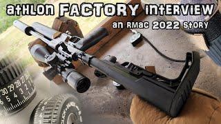 Athlon Optics - FACTORY INTERVIEW !! + Airgun Scopes - Midas Tripod - Midas Tac - Cronus - RMAC 2022