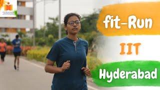 IIT Hyderabad Fit Run Competition | Independence day | #iit #iithyderabad  #harghartiranga