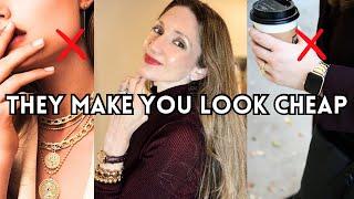 10 Things That CHEAPEN HOW YOU LOOK | Style Over 40