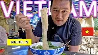 Vietnam's BEST Michelin STREET Food - Saigon Chicken Noodle Soup (Mien/Pho Ga)