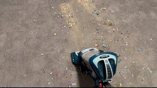 ASMR Vacuum  Vac Room Clean Out Natural Dirt• Added Carpet Powder #oddlysatisfying