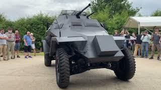 Sd.Kfz.222 Ausf. A Unveiled During Members Open Day 2022