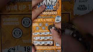 NEW GIANT BUCKS 5$ TICKET PA LOTTERY WINNER #palottery #lottery #scratch #win #winner #scratching #