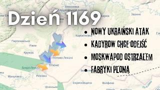 Ukraińcy przełamują granicę, Kadyrow chce odejść, fabryki zbrojeniowe płoną